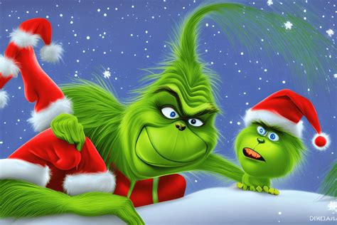 Grinch Baby Christmas Graphic · Creative Fabrica