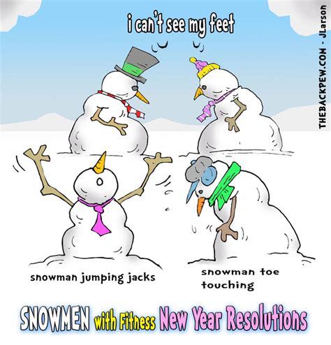 Funny Snowman Cartoons