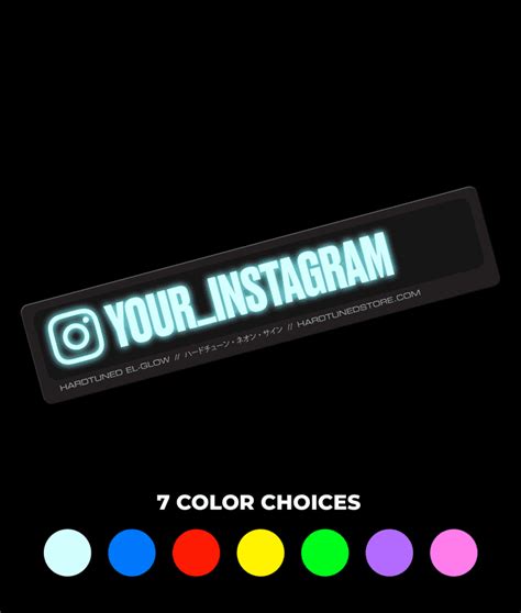 Social Media Glow Stickers - Hardtuned