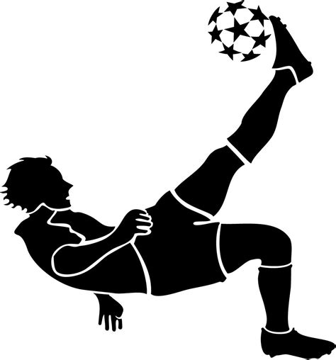 Silhouette Soccer Ball at GetDrawings | Free download