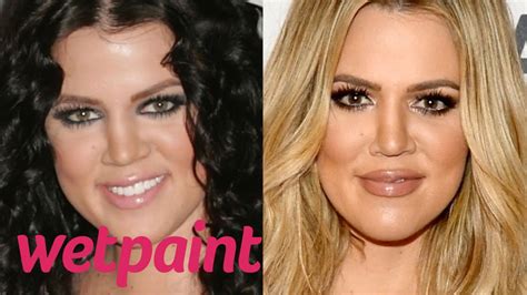 Khloe Kardashian's Face Transformation in 30 Seconds - YouTube