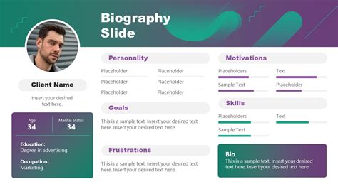 Free Biography Slides for PowerPoint - SlideModel