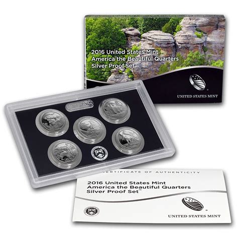 Buy 2016 America the Beautiful Quarters Silver Proof Set | APMEX