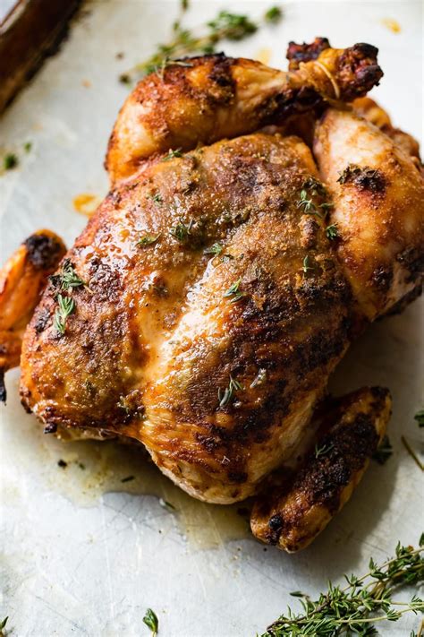 Smoked Whole Chicken Recipe (Traeger Whole Chicken) - Oh Sweet Basil | Recipe in 2020 | Smoked ...