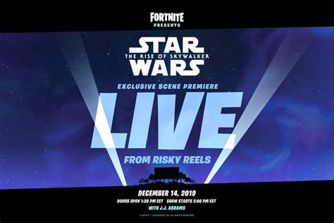 'Star Wars: The Rise of Skywalker' Coming Soon to a Fortnite App Near ...