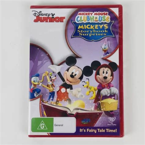 MICKEY MOUSE CLUBHOUSE - Mickey's Storybook Surprises DVD New & Sealed FREE POST $24.95 ...