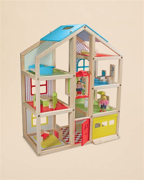 Melissa & Doug High-Rise Dollhouse & Furniture Set - Ages 3+ | Bloomingdale's