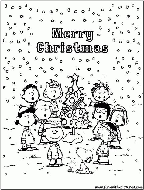 Snoopy Doghouse Christmas Coloring Pages Coloring Pages