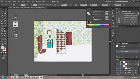 How can I transform patterns in Illustrator to simulate a perspective? - Graphic Design Stack ...