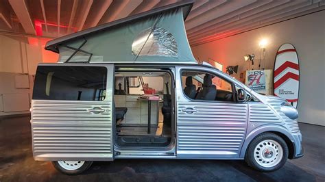 Citroen Type Holidays concept debuts as modern camper with retro style