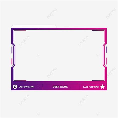 Twitch Stream Overlay PNG , Transparente, Animado, à Moda Imagem PNG e ...