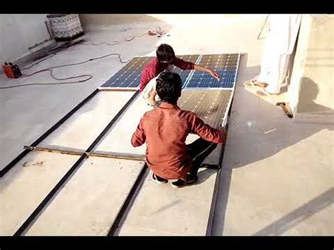 Solar Panel frame design (Raw File 2) - YouTube