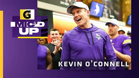 Kevin O'Connell Mic'd Up During the Minnesota Vikings Win Over the New England Patriots in Week ...