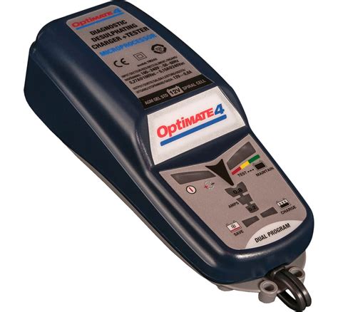 Optimate 4 Dual Program Can-Bus Compatible 12V Motorbike Battery Charger | MDS Battery