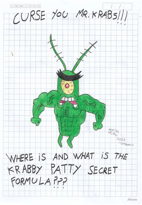 Plankton - Angry by matiriani28 on DeviantArt