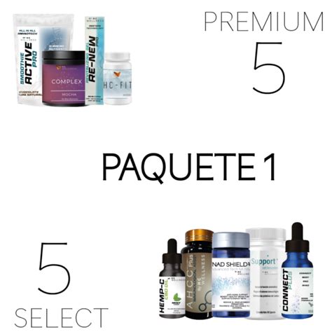 Paquete 1 | HC Wellness USA