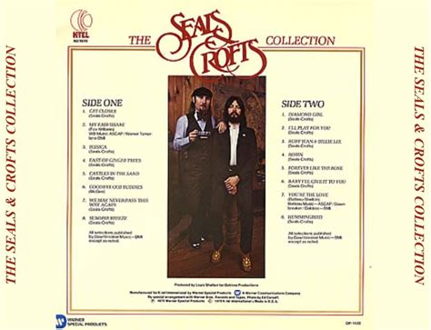 Seals & Crofts – The Seals & Crofts Collection (K-Tel Records ...