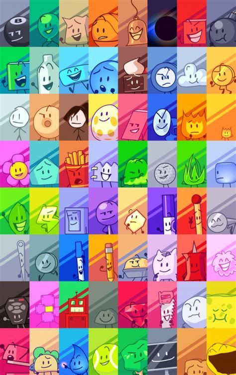 BFDI/BFB/TPOT Characters Tier List (Community Rank | List template, Cute little drawings ...