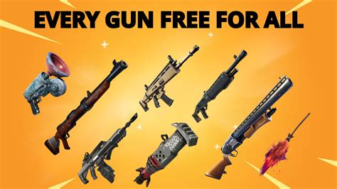 FREE FOR ALL * ALL WEAPONS 2487-2781-7283 by danisoares - Fortnite Creative Map Code - Fortnite.GG