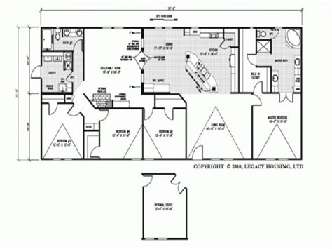 Cool Skyline Manufactured Homes Floor Plans - New Home Plans Design