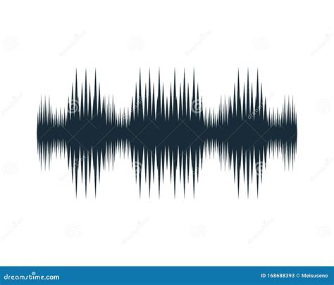 Audio Frequency Wave Graphic Icon Vector Logo Template Illustration ...