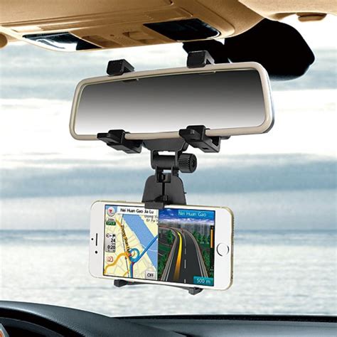 Universal Car Rear View Mirror Mount Holder for Phones