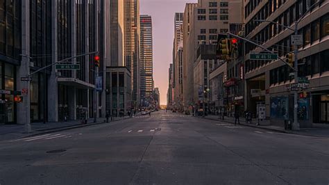 HD wallpaper: fisheye photography of urban street of the city, road ...