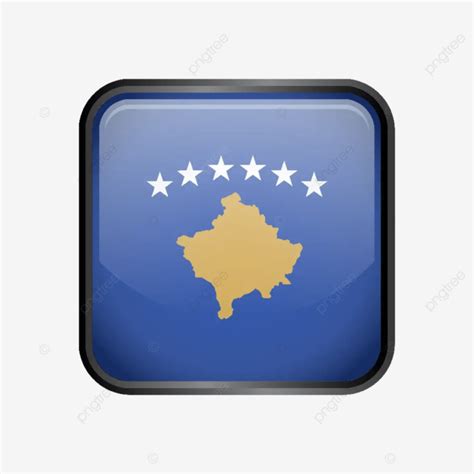 Kosovo Flag Vector, Kosovo, Flag, Kosovo Flag PNG and Vector with ...