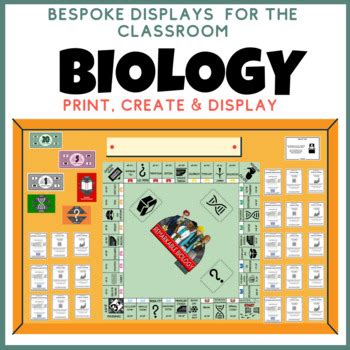 Biology - Science Bulletin Board Display Word Wall by Cre8tive Resources