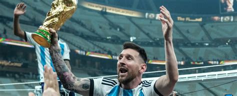 2024 - Lionel Messi lifted fake World Cup trophy in historic Instagram post