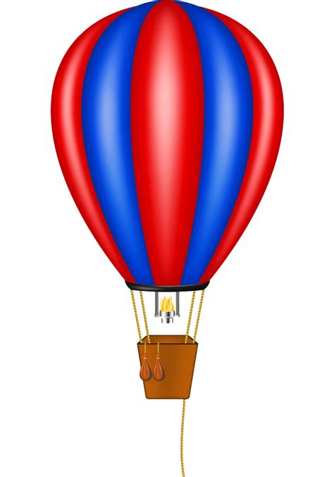 white and yellow hot air balloon - Clipart World