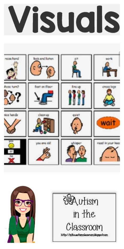 Printable Behaviour Visuals For Autism - Printable Word Searches