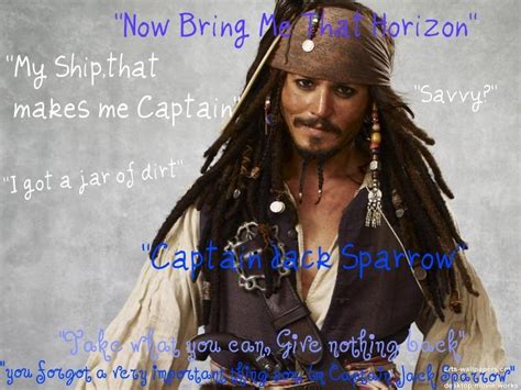 Captain Jack Sparrow Quotes - Pirates of the Caribbean Fan Art (21455670) - Fanpop