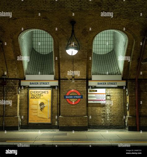 Baker Street Tube station Stock Photo - Alamy