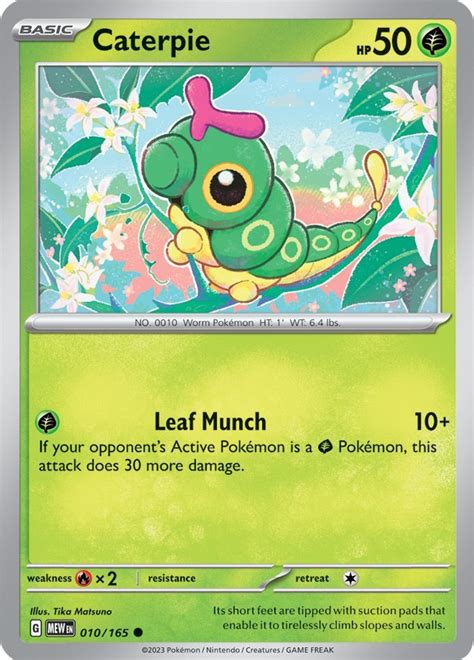 Serebii.net Pokémon Card Database - 151 - #10 Caterpie