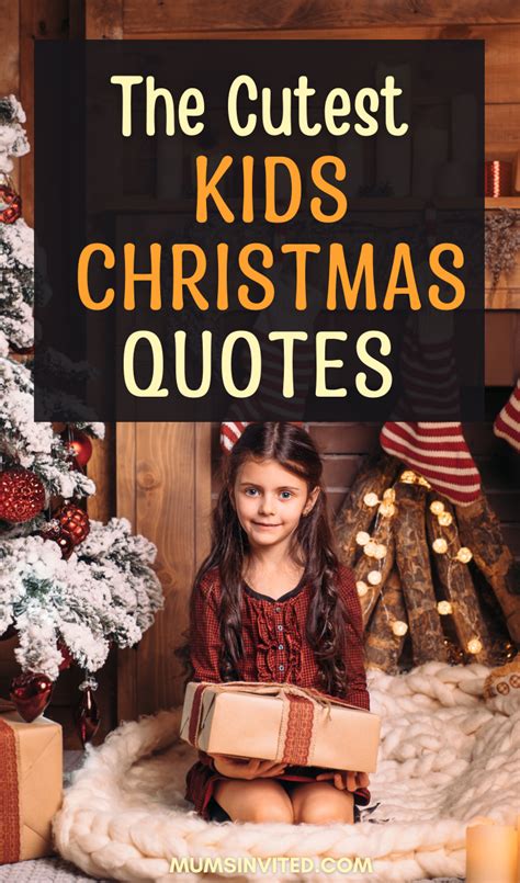 65 Cute Christmas Quotes For Kids (Perfect for Card Messages ...