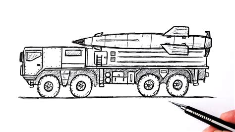 Top 70+ missile sketch latest - seven.edu.vn