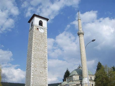 Husein-paša's mosque with the tallest minaret (42m) in the Balkans-Pljevlja | Mosque, Montenegro ...