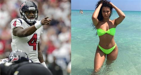 Deshaun Watson Took His New Girlfriend Ashley Marie to the Pro Bowl ...