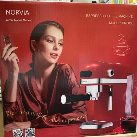 Airbot Norvia Espresso Coffee Machine CM8000, TV & Home Appliances, Kitchen Appliances, Coffee ...