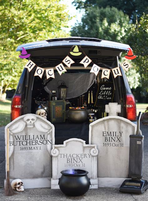 Hocus Pocus Trunk or Treat Ideas | Halloween decorations, Trunk or ...