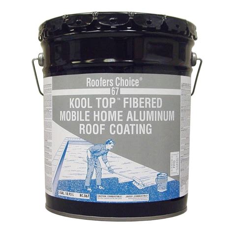 Roofers Choice 4.75-Gal. Mobile Home Aluminum Coating-RC067870 - The ...