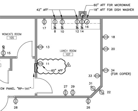 Electrical Floor Plan Example - floorplans.click