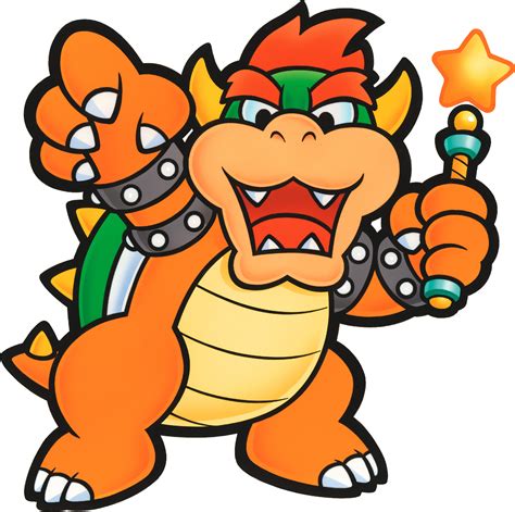 File:Bowser Star Rod Artwork - Paper Mario.png - Super Mario Wiki, the ...