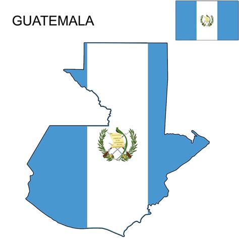 Guatemala Flag Map and Meaning | Mappr