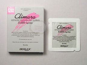 Climara transdermal Drug information on Uses, Side Effects, Interactions, and User Reviews on RxList