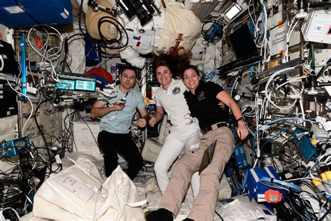 NASA International Space Station astronauts, cargo at full capacity | Space