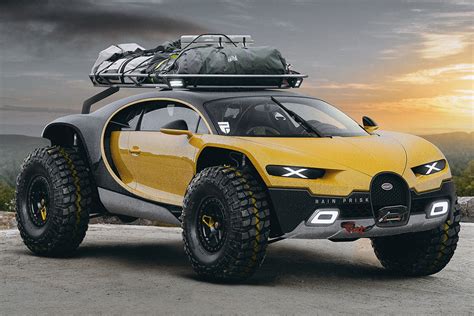 Bugatti Chiron Off-Road Edition Gets Lifted, Still Has 1,500-Horsepower - TechEBlog