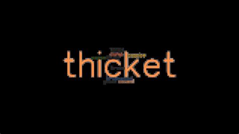 THICKET: Synonyms and Related Words. What is Another Word for THICKET ...