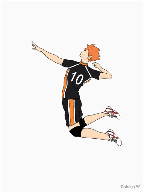 "Hinata Haikyuu!! Jump serve" T-shirt by kaleswatkin | Redbubble